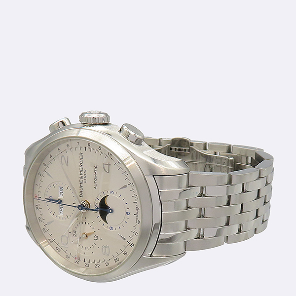 Baume&Mercier(���޸޸��ÿ�) MOA10278 Ŭ������ 43MM ��ƿ ũ�γ� �����ƽ ������ �ð� [��������] �̹���2 - ���̺��� �߰���ǰ