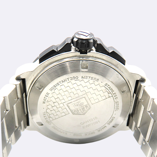 Tag Heuer(�±�ȣ�̾�) CAH1010.BA0860 FORMULA 1(���ķ� 1) ũ�γ�׷��� ���� ��ƿ ������ �ð� [��������] �̹���3 - ���̺��� �߰���ǰ