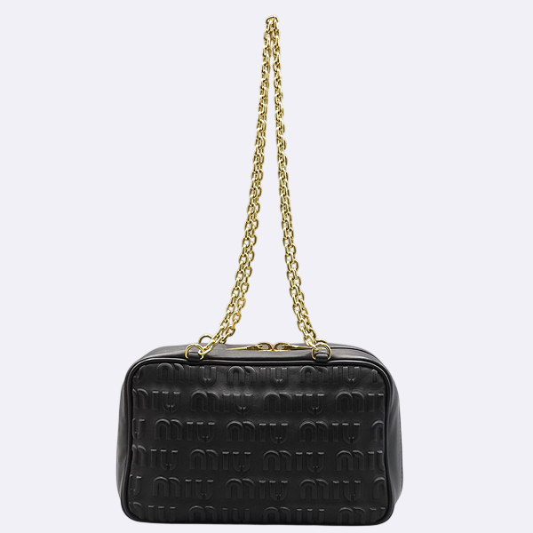 MiuMiu(�̿�̿�) 5BB114 ���� ���� ����Ƽ �ΰ� ������ ü�� ����� [��������] �̹���2 - ���̺��� �߰���ǰ