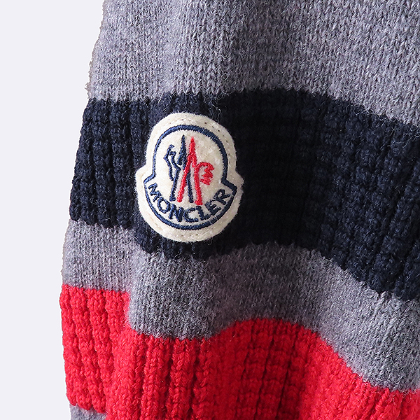 MONCLER(��Ŭ����) �׷��� TRICOT CARDIGAN �ٿ� �е� �� ��Ʈ ���� ������ ����� - L [��������] �̹���3 - ���̺��� �߰���ǰ