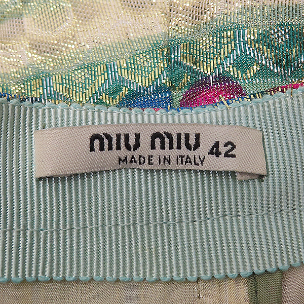 MiuMiu(�̿�̿�) ��Ƽ �÷� ũ����Ż ��� ������ ��ĿƮ - 42������ [��������] �̹���4 - ���̺��� �߰���ǰ