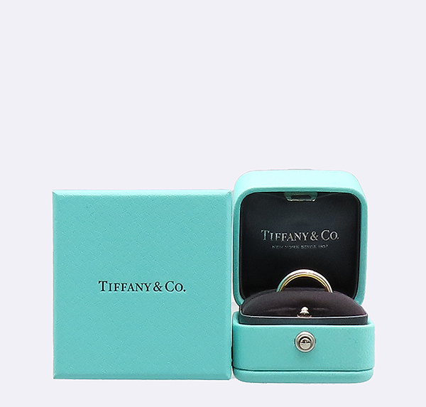 Tiffany(Ƽ�Ĵ�) PT950(�÷�Ƽ��) + AU750(18K) ��ũ ��� �޺� �б׷��� 3MM ���� - 8ȣ [��������] �̹���4 - ���̺��� �߰���ǰ