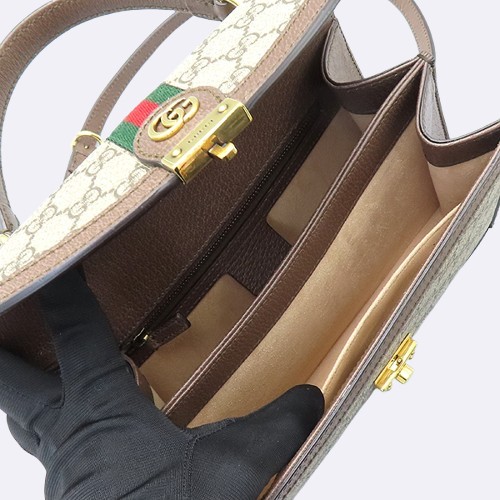 Gucci(����) 651055 ���ǵ�� �̵�� ž �ڵ� ��Ʈ�� + �����Ʈ�� 2WAY [û��������] �̹���6 - ���̺��� �߰���ǰ