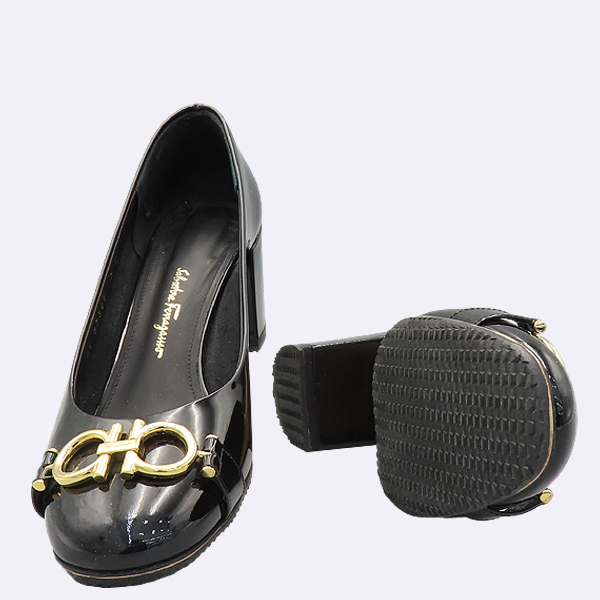 Ferragamo(��󰡸�) ���� ���̴�Ʈ ���� ���� ��ġ�� ������ ���� - 240MM [û��������] �̹���3 - ���̺��� �߰���ǰ
