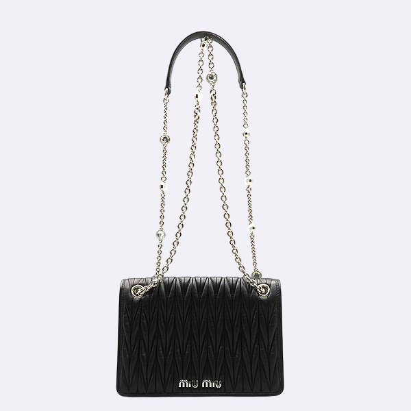 MiuMiu(�̿�̿�) 5BP065 ���� ���� ũ����Ż ü�� �̴� ũ�ν��� ����� [��������] �̹���2 - ���̺��� �߰���ǰ
