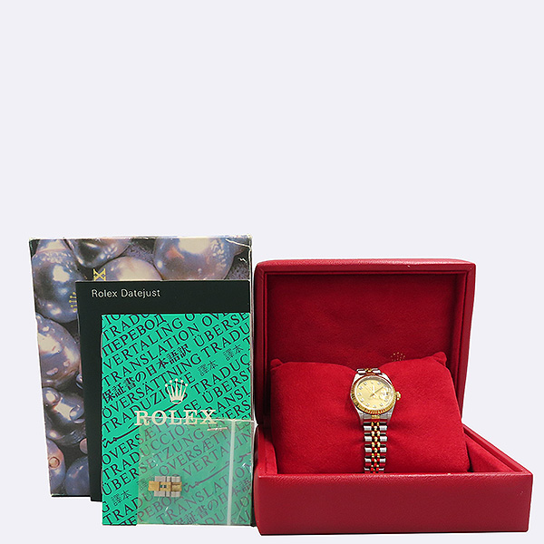 Rolex(�η���) 79173 18K �޺� 10����Ʈ ���̾� ���� DATE JUST(����Ʈ ����Ʈ) ������ �ð� [��������] �̹���5 - ���̺��� �߰���ǰ