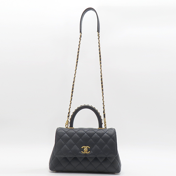 Chanel(����) A92990 ���̺� ĳ��� �׷��ε� COCO�ΰ� �����ڵ� ���� ü�� �÷� ��Ʈ�� + ü�ν�Ʈ�� 2WAY [��õ��] �̹���4 - ���̺��� �߰���ǰ