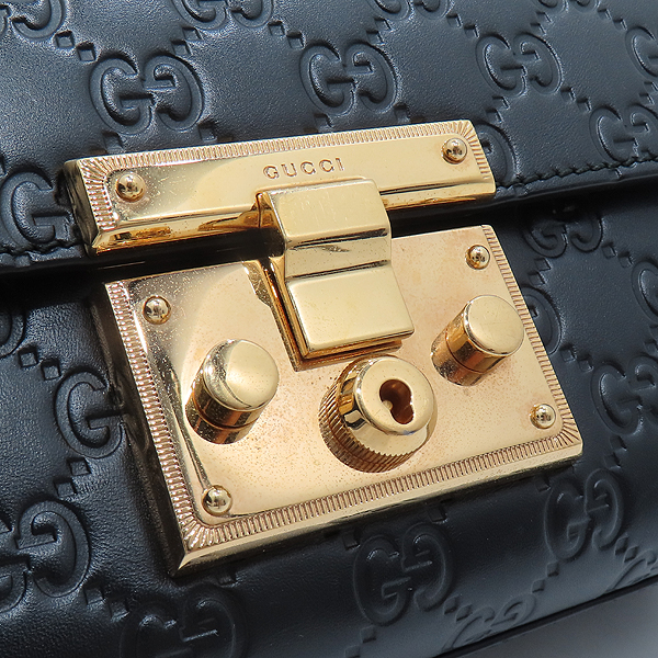 Gucci(����) 409487 ���� �÷� GG�ΰ� �ø� ���� Padlock �е�� ���� ���� ü�� ����� [��õ��] �̹���4 - ���̺��� �߰���ǰ