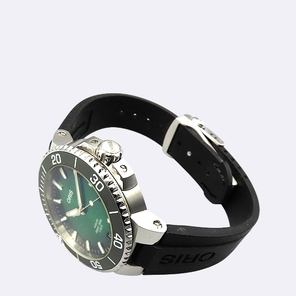 ORIS(������) 01 400 7769 4157 Aquis Date Calibre 400 (������ ����Ʈ Ķ���� 400) 41.5MM �׸� ���̾� �����ƽ ���� ��� ������ �ð� [��������] �̹���2 - ���̺��� �߰���ǰ