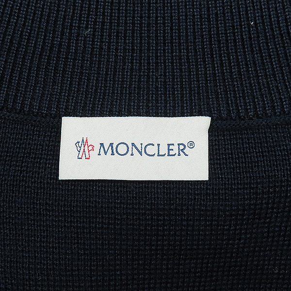 MONCLER(��Ŭ����) ���̺� TRICOT CARDIGAN �ٿ� �е� �� ��Ʈ ���� ������ ����� - L [��������] �̹���6 - ���̺��� �߰���ǰ