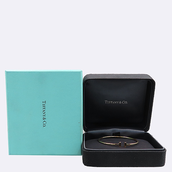 Tiffany(Ƽ�Ĵ�) 18K ��ũ ��� T �׷ο� ���̾� �극�̽��� ���� - S [��������] �̹���4 - ���̺��� �߰���ǰ