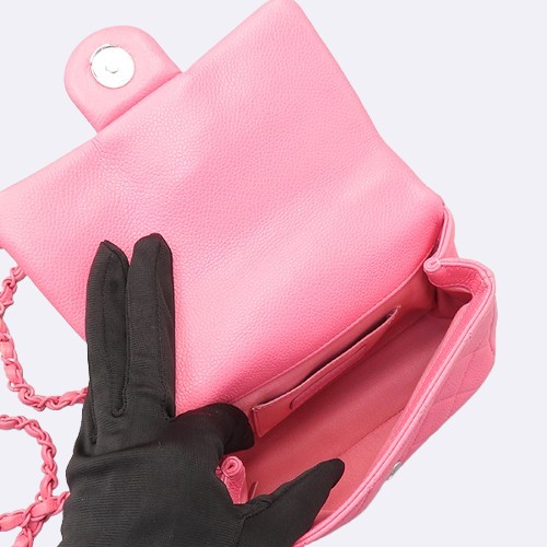 Chanel(����) AS1784 ��ũ ĳ��� �̴� �÷� ü�� ����� [û��������] �̹���6 - ���̺��� �߰���ǰ