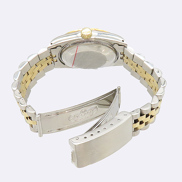 Rolex(�η���) 68273 18K ���� �޺� DATE JUST(��������Ʈ) 31MM ������ 10����Ʈ ���̾� �ڰ��� �������� �ð� [��������] �̹���3 - ���̺��� �߰���ǰ
