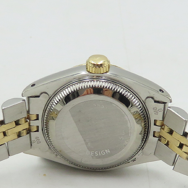 Rolex(�η���) 69173 DATEJUST ����Ʈ����Ʈ 26MM �����̾� �� �ε��� 18K �޺� ��ƿ ����� �극�̽��� ������ �ð� [�д�������] �̹���4 - ���̺��� �߰���ǰ