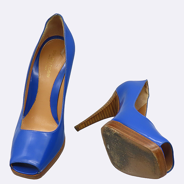 SERGIO ROSSI ���� �÷� ������ ������ ������ - 250size [��������] �̹���2 - ���̺��� �߰���ǰ