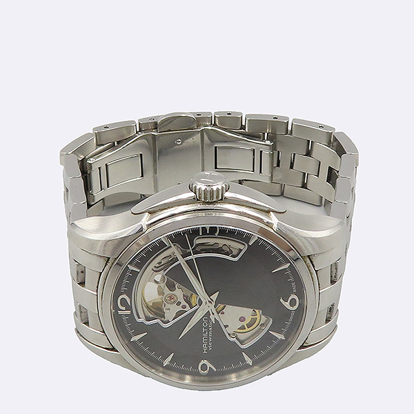 HAMILTON(�ع���) H32565185 JAZZMASTER OPEN HEART(������Ʈ) ���� ���̾� �ý���� �����ƽ ��ƿ��� ������ �ð� [��������] �̹���2 - ���̺��� �߰���ǰ