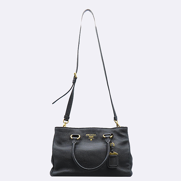 Prada(�����) 1BA878 VIT.DAINO NERO �����÷� ���� ����Ż ����ΰ� ��Ʈ�� + �����Ʈ�� 2WAY [��������] �̹���4 - ���̺��� �߰���ǰ