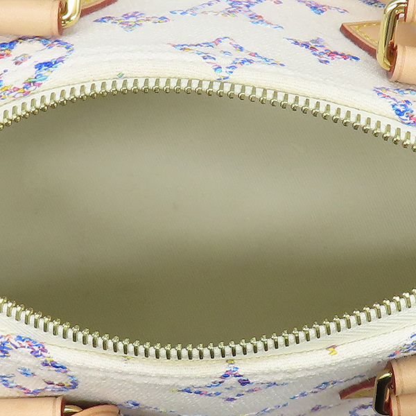 Louis Vuitton(���̺���) M24709 ��Ƽ�÷� ������(Blanc Multicolor) �к긯 �ݵѸ��� 20 ��Ʈ�� + �����Ʈ�� 2WAY [��������] �̹���7 - ���̺��� �߰���ǰ