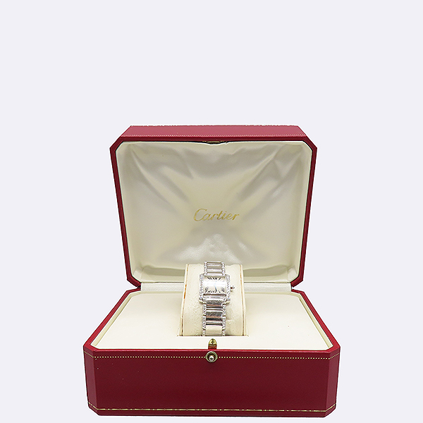 Cartier(��쿡) WE1002SF �������� ��ũ ���� ȭ��Ʈ ��� 18K ���� ���̾ƺ��� ���� ���� �ð� [��������] �̹���5 - ���̺��� �߰���ǰ