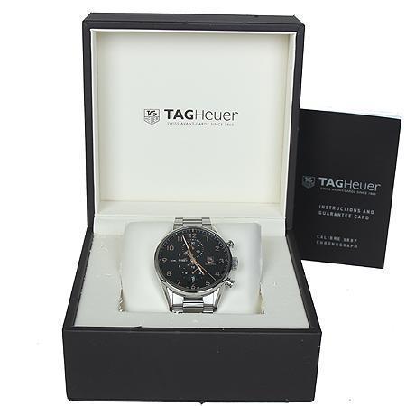 Tag Heuer(�±�ȣ�̾�) CAR2014 BA0799 ��� ũ�γ�׷��� 43MM �����ƽ �����ð� (���ֻ���) �̹���3 - ���̺��� �߰���ǰ