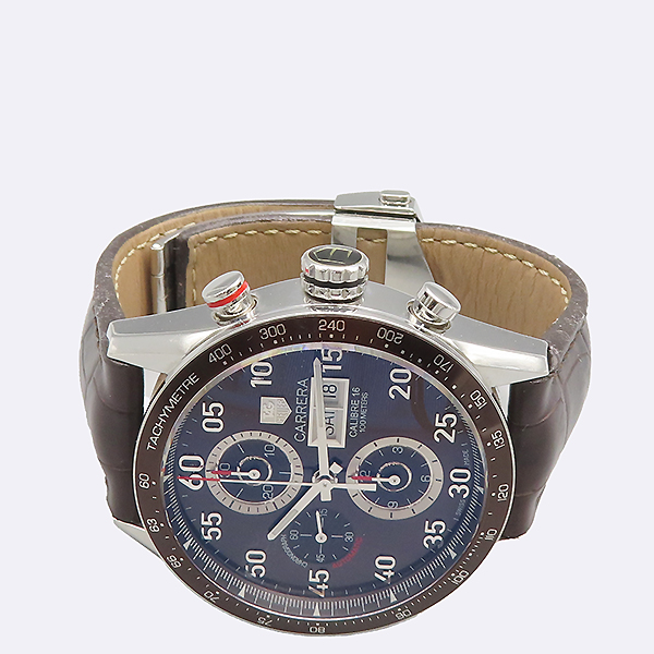 Tag Heuer(�±�ȣ�̾�) CV2A12 CARRERA ���(ī����) ũ�γ�׷��� �����ƽ ���̵���Ʈ ���� ����  DD��Ŭ ���׹�� ������ �ð� [�ϻ�Ե���] �̹���2 - ���̺��� �߰���ǰ