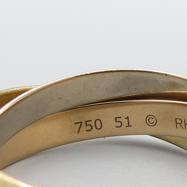 Cartier(��쿡) B4235151 18K ��� ��� Ʈ����Ƽ ���� 2.5MM ���� - 51 (11ȣ) [�ϳ��̻���] �̹���4 - ���̺��� �߰���ǰ