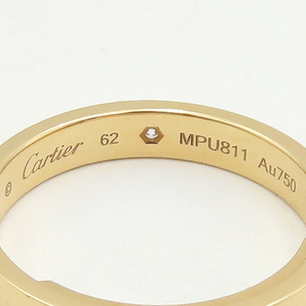 Cartier(��쿡) B4210700 18K ��ũ ��� C �� ��쿡 �α׷��̺� 1����Ʈ ���̾� ���� ��� ���� - 19ȣ [�д�������] �̹���3 - ���̺��� �߰���ǰ