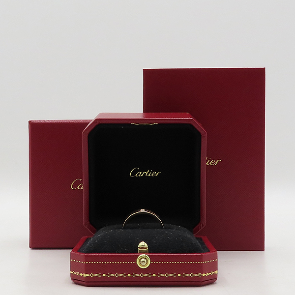 Cartier(��쿡) B4210700 18K ��ũ ��� C �� ��쿡 �α׷��̺� 1����Ʈ ���̾� ���� ��� ���� - 19ȣ [�д�������] �̹���5 - ���̺��� �߰���ǰ