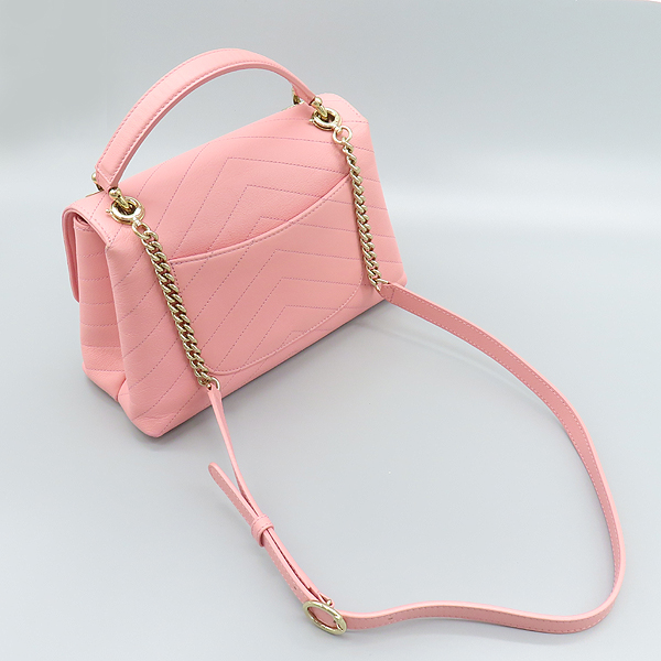 Chanel(����) A57147 ��ũ ī����Ų CC ����ΰ� ����� ž�ڵ� �÷� ��Ʈ�� + �����Ʈ�� 2-WAY [���̷Ե���] �̹���4 - ���̺��� �߰���ǰ