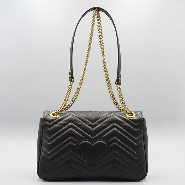 Gucci(����) 443496 ���� ��Ʋ�� ���� �̵�� M ������ ����� ��Ʈ��Ƽġ GG Marmont ����Ʈ ü�� �÷� ����� [�ϳ��̻���] �̹���4 - ���̺��� �߰���ǰ