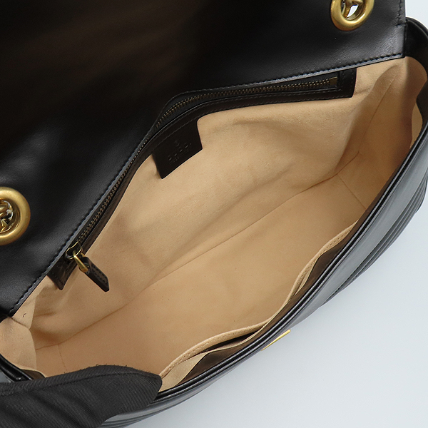 Gucci(����) 443496 ���� ��Ʋ�� ���� �̵�� M ������ ����� ��Ʈ��Ƽġ GG Marmont ����Ʈ ü�� �÷� ����� [�ϳ��̻���] �̹���7 - ���̺��� �߰���ǰ