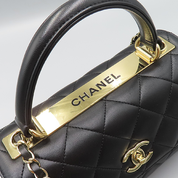 Chanel(����) A92236 ���� ����Ų ���� ����Ż Ʈ���� CC ���� ž�ڵ� �÷��� + ü�ν�Ʈ�� 2WAY [��ź�Ե���] �̹���4 - ���̺��� �߰���ǰ