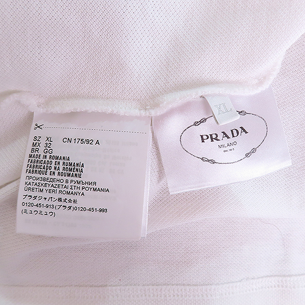 Prada(�����) 3511A ȭ��Ʈ �÷� ���� ���� ī�� Ƽ���� - XL [�����] �̹���6 - ���̺��� �߰���ǰ