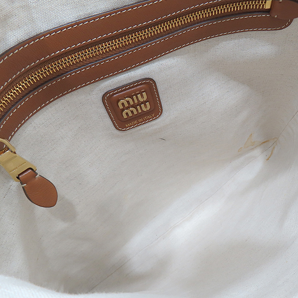 MiuMiu(�̿�̿�) 5BG231 MIUMIU �ΰ� ���� ���� ���̺� ������ ��Ʈ�� [��õ��] �̹���5 - ���̺��� �߰���ǰ