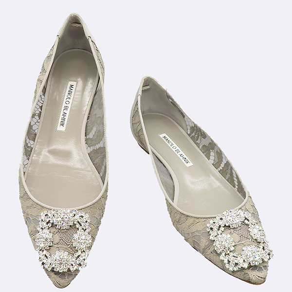 MANOLO BLAHNIK(����� �����) �׷��� �÷� hangisiflatla ��ƾ ���̽� ����� �÷� ���� - 250 [��������] �̹���2 - ���̺��� �߰���ǰ