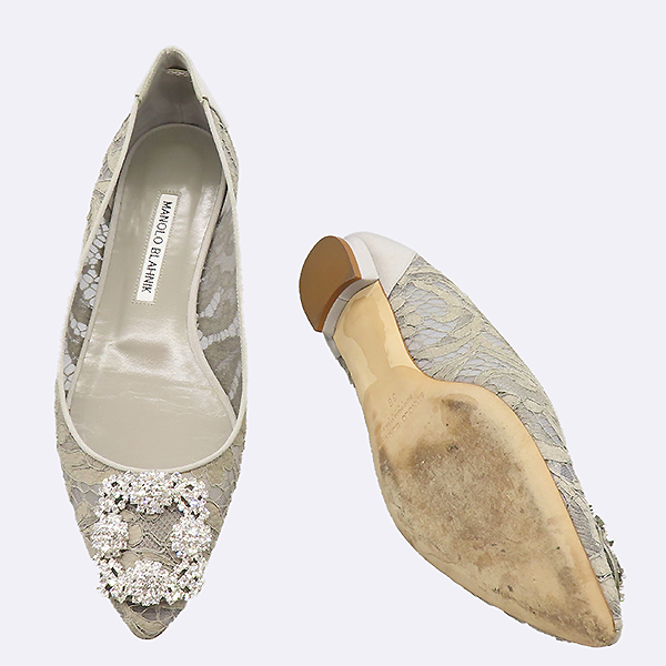 MANOLO BLAHNIK(����� �����) �׷��� �÷� hangisiflatla ��ƾ ���̽� ����� �÷� ���� - 250 [��������] �̹���3 - ���̺��� �߰���ǰ