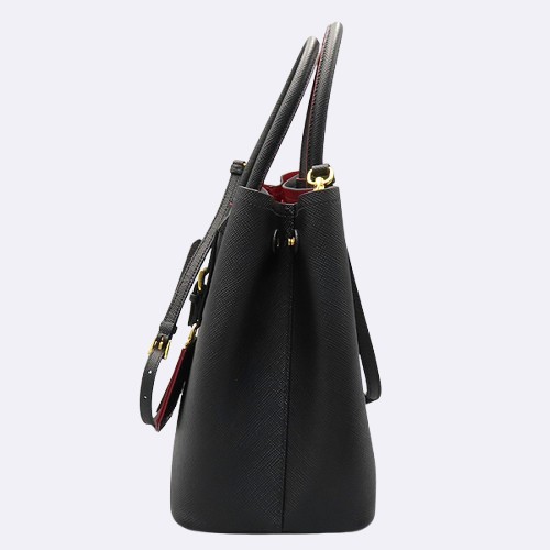 Prada(�����) 1BG775 ���� ���ǾƳ� �ﰢ �ΰ� �κ��� ��Ʈ�� + �����Ʈ�� 2WAY [û��������] �̹���3 - ���̺��� �߰���ǰ