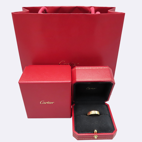 Cartier(��쿡) B4084663 AU750 18K ���ο� ��� LOVE RING ���긵 5.5MM ���� - 23ȣ [��������] �̹���4 - ���̺��� �߰���ǰ