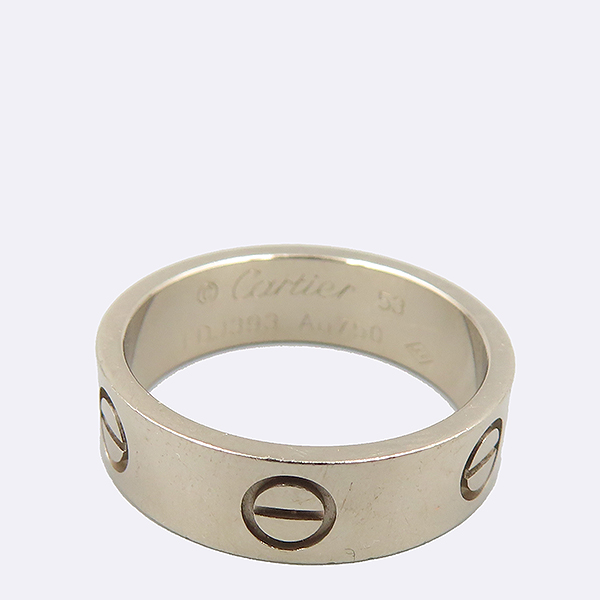 Cartier(��쿡) B4084753 LOVE RING 18K ȭ��Ʈ��� ���긵 ���� 5.5mm - 13ȣ [��������] �̹���2 - ���̺��� �߰���ǰ