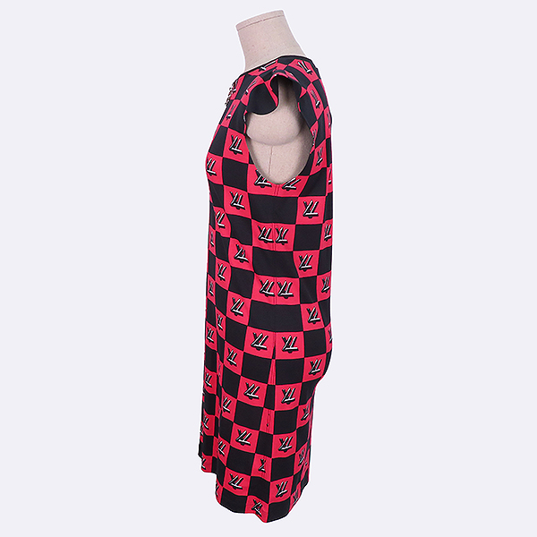 (�̻��) Louis Vuitton(���̺���) 1A42YY ����/���� ��ư LV Ʈ����Ʈ �� üũ ������ �巹�� ���ǽ� [��������] �̹���2 - ���̺��� �߰���ǰ