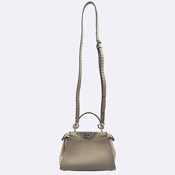 Fendi(���) 8BN244 N8K F04YB ���� �׷��� ���� PEEKABOO(��ī��) MINI(�̴�)������ �������� ������ �ڵ� ��Ʈ�� + �����Ʈ�� 2WAY [��������] �̹���4 - ���̺��� �߰���ǰ