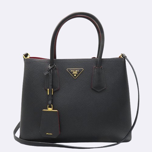 Prada(�����) 1BG775 ���� ���ǾƳ� �ﰢ �ΰ� �κ��� ��Ʈ�� + �����Ʈ�� 2WAY [û��������] �̹���2 - ���̺��� �߰���ǰ