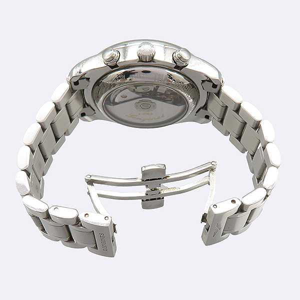 LONGINES(����) L2.673.4.78.6 ������ �÷��� �������� ũ�γ� �����ƽ 40MM ��ƿ ������ �ð� [��������] �̹���3 - ���̺��� �߰���ǰ