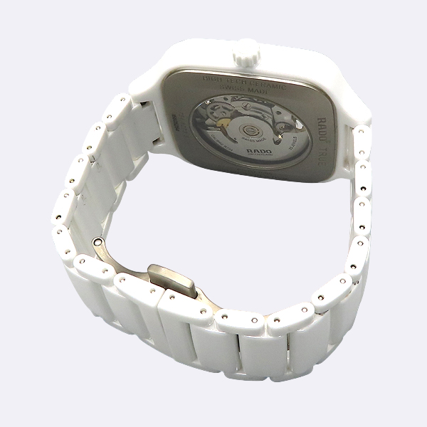 RADO(��) R27073012 ȭ��Ʈ Ʈ�� ������(TRUE SQUARE) ���� ��Ʈ �����ƽ ����� �������� �ð� 38MM [��������] �̹���4 - ���̺��� �߰���ǰ