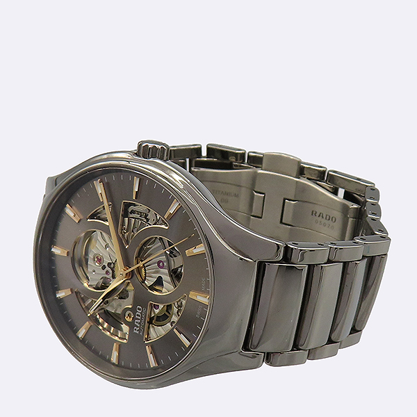 RADO(��) R27108112 Ʈ�� ���� ������Ʈ (True Round Open Heart) 40mm ƼŸ�� �극�̽��� �����ƽ ������ �ð� [��������] �̹���2 - ���̺��� �߰���ǰ