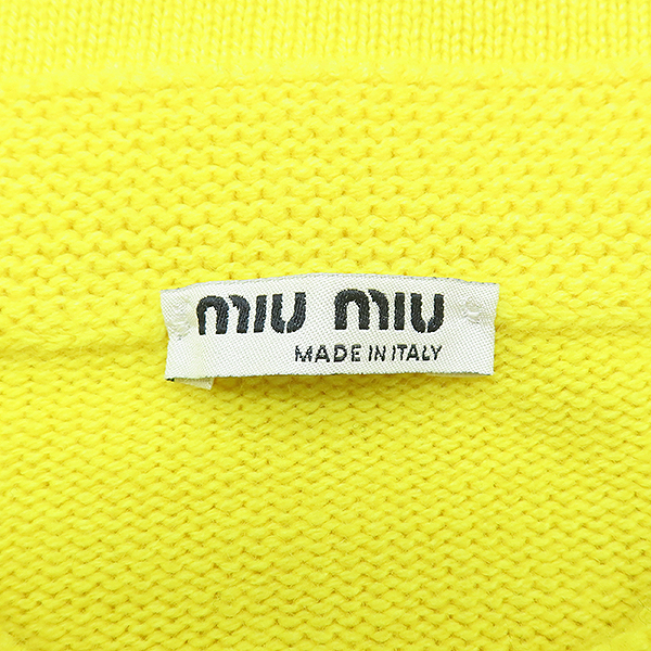 MiuMiu(�̿�̿�) ���ο� �÷� 100% ĳ�ù̾� ������ ��Ʈ - 40������ [��������] �̹���5 - ���̺��� �߰���ǰ