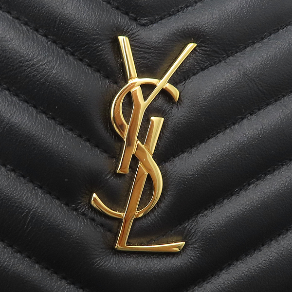 SAINT LAURENT PARIS(���ζ��ĸ�) 559193 ���� ��Ʈ�� ��Ƽ�� ���׷� ���� YSL �ñ״�ó �º��� �Ŀ�ġ Ŭ��ġ�� [�д�������] �̹���3 - ���̺��� �߰���ǰ