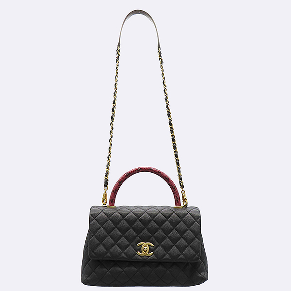 Chanel(����) A92992 COCO ���� �ڵ� �̵�� ������ ��Ʈ�� + ü�� ��Ʈ�� 2WAY [��������] �̹���4 - ���̺��� �߰���ǰ