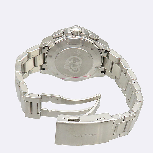 Tag Heuer(�±�ȣ�̾�) CAY2112.BA0927 AQUARACER �����Ʒ��̼� 43mm ũ�γ�׷��� �����ƽ Į���� 16 ���� ���̾� ��ƿ ������ð� [��������] �̹���3 - ���̺��� �߰���ǰ