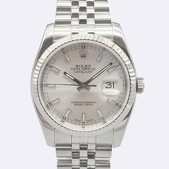 �η��� DATEJUST ��������Ʈ 36MM �����ð�  K1685RX - ���̺��� �߰���ǰ